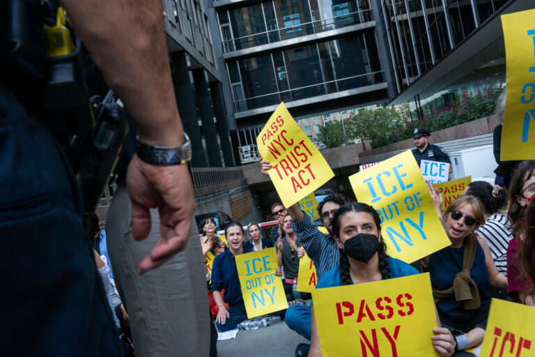 Albany reels in ICE Gov. Kathy Hochul and state lawmakers passed measures to limit federal immigration enforcement operations in New York.
